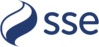 SSE's logo - an energy company that supplies electricity and gas to businesses and households in the UK. Their purpose is to provide the energy needed today while building a better world of energy for tomorrow.